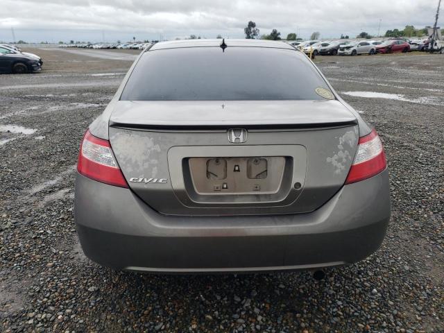 2HGFG12637H583331 - 2007 HONDA CIVIC LX GRAY photo 6