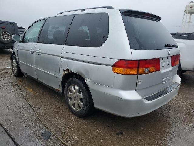 5FNRL18032B030882 - 2002 HONDA ODYSSEY EXL SILVER photo 2