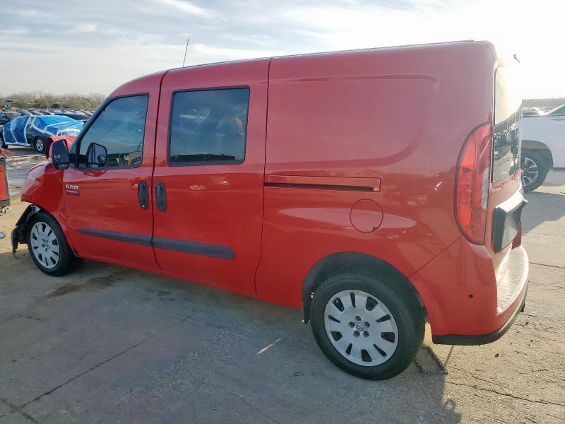 ZFBERFBT0F6A86654 - 2015 RAM PROMASTER SLT RED photo 2