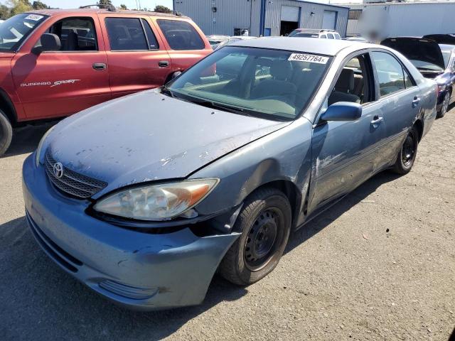 4T1BE32K93U676823 - 2003 TOYOTA CAMRY LE BLUE photo 1