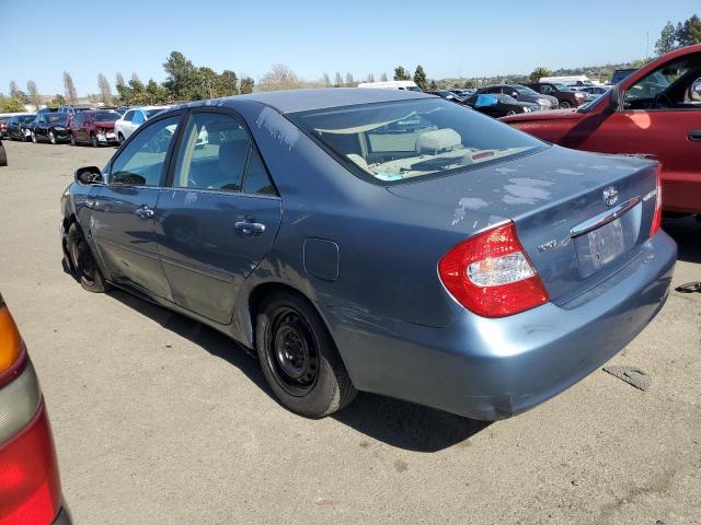 4T1BE32K93U676823 - 2003 TOYOTA CAMRY LE BLUE photo 2