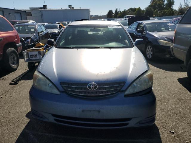 4T1BE32K93U676823 - 2003 TOYOTA CAMRY LE BLUE photo 5