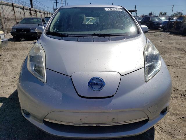 JN1AZ0CPXBT007786 - 2011 NISSAN LEAF SV SILVER photo 5