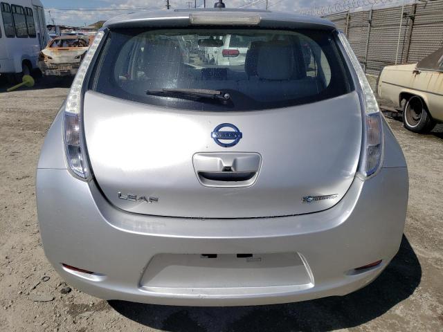 JN1AZ0CPXBT007786 - 2011 NISSAN LEAF SV SILVER photo 6