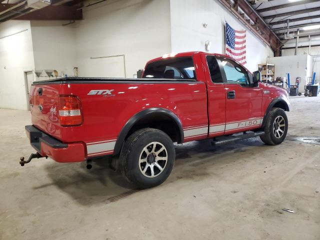 1FTRF14W25KC56825 - 2005 FORD F150 RED photo 3