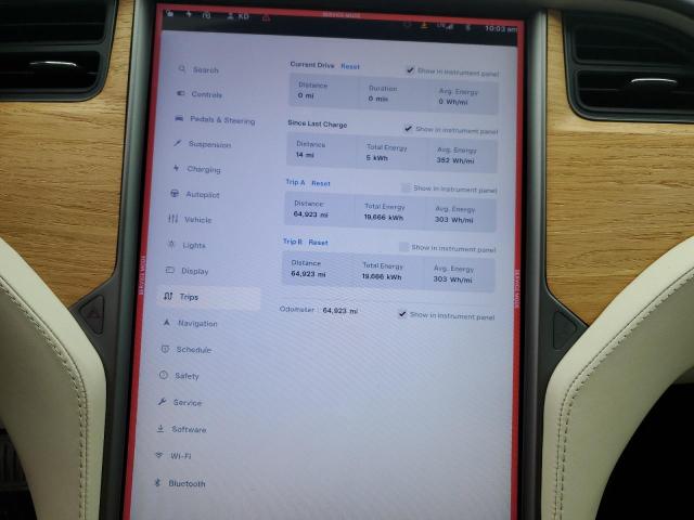 5YJSA1E24LF379032 - 2020 TESLA MODEL S გრაფიტი ფოტო 9