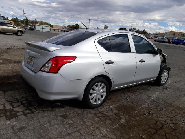 3N1CN7AP0HL870772 - 2017 NISSAN VERSA S SILVER photo 3