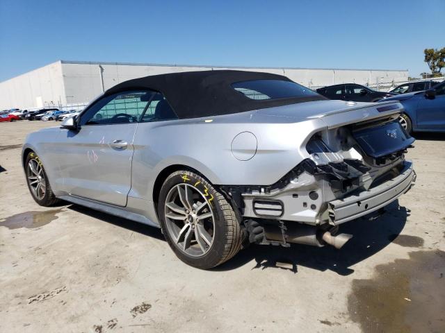 1FATP8UH0G5243365 - 2016 FORD MUSTANG SILVER photo 2