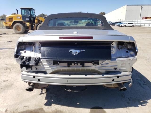 1FATP8UH0G5243365 - 2016 FORD MUSTANG SILVER photo 6