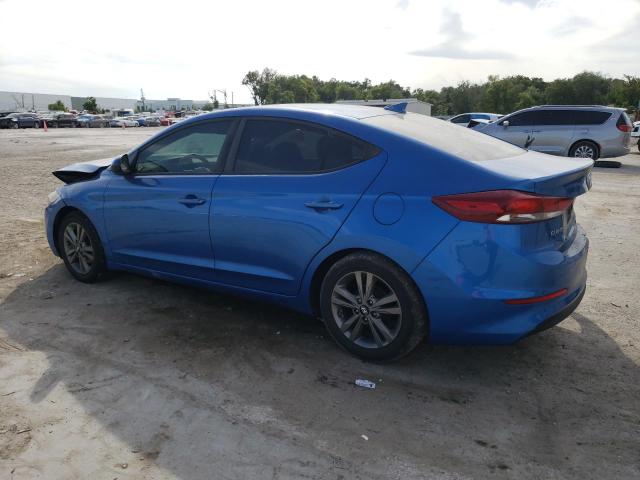 5NPD84LF3HH122240 - 2017 HYUNDAI ELANTRA SE BLUE photo 2