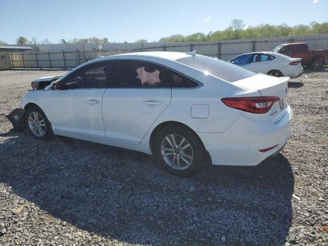 5NPE24AFXHH595156 - 2017 HYUNDAI SONATA SE WHITE photo 2