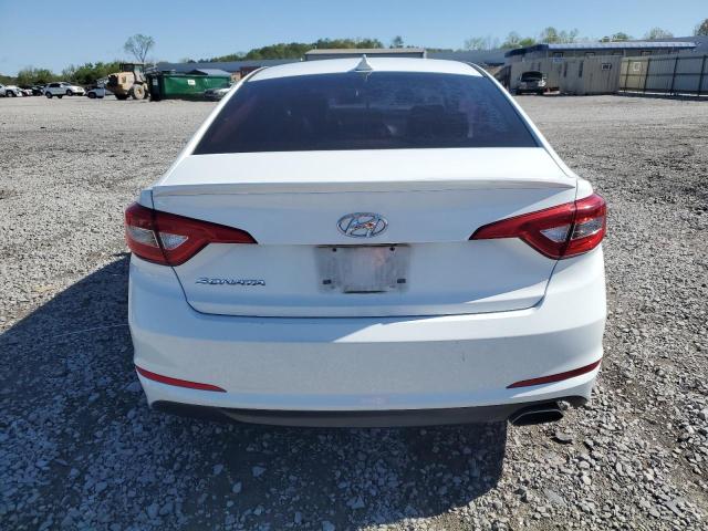 5NPE24AFXHH595156 - 2017 HYUNDAI SONATA SE WHITE photo 6