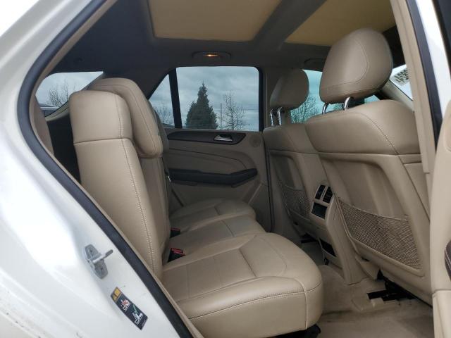 4JGDA5HB0FA594816 - 2015 MERCEDES-BENZ ML 350 4MATIC WHITE photo 10