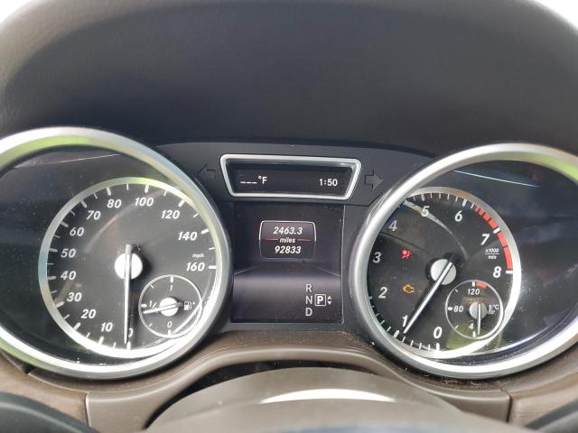 4JGDA5HB0FA594816 - 2015 MERCEDES-BENZ ML 350 4MATIC WHITE photo 9