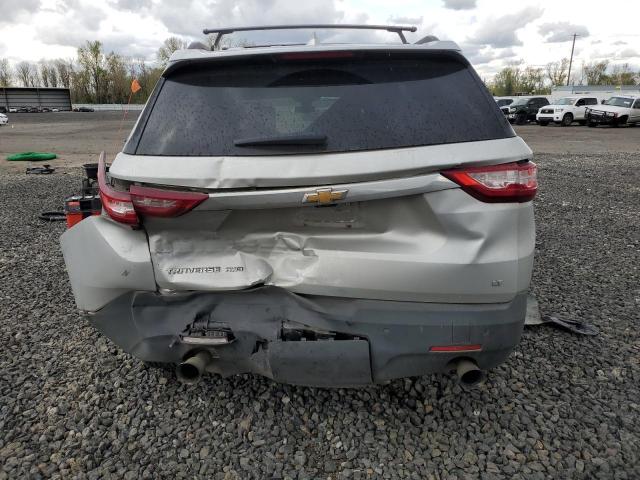 1GNEVHKW5KJ210914 - 2019 CHEVROLET TRAVERSE LT SILVER photo 6