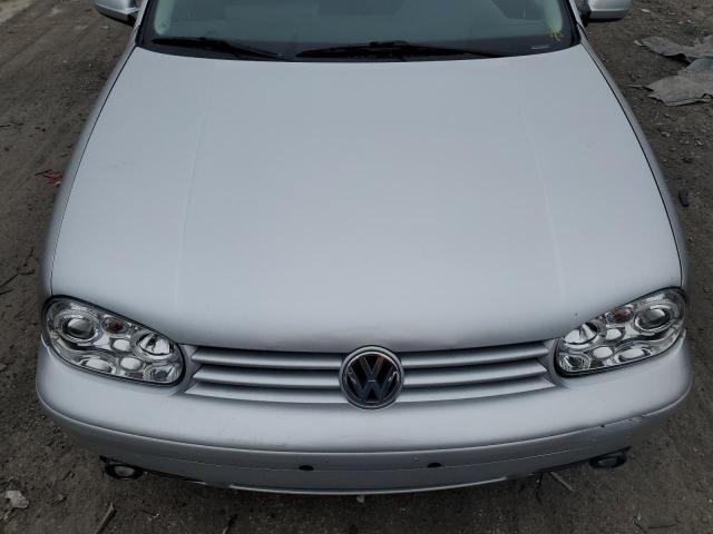 9BWFL61J344001787 - 2004 VOLKSWAGEN GOLF GL SILVER photo 11