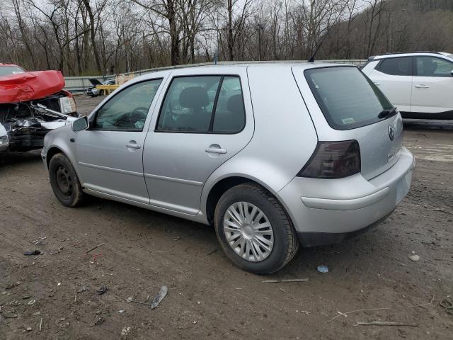 9BWFL61J344001787 - 2004 VOLKSWAGEN GOLF GL SILVER photo 2