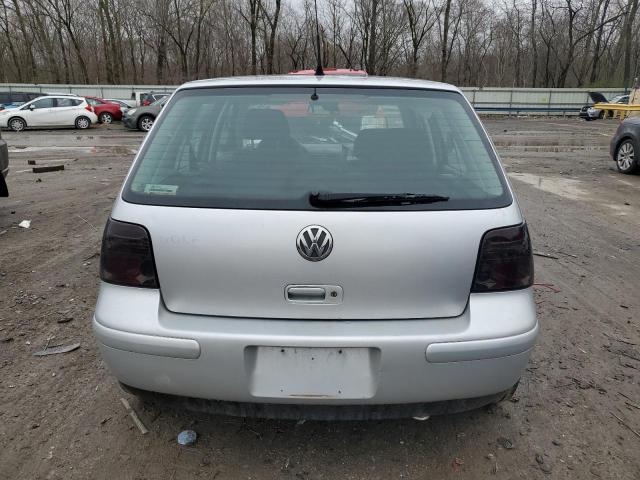 9BWFL61J344001787 - 2004 VOLKSWAGEN GOLF GL SILVER photo 6