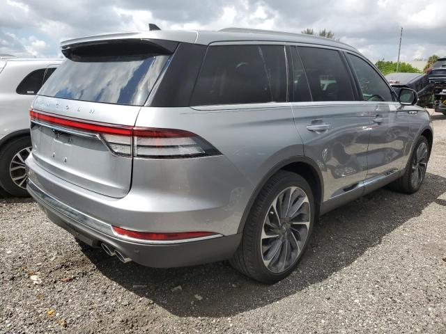 5LM5J7XC4MGL10038 - 2021 LINCOLN AVIATOR RESERVE SILVER photo 3