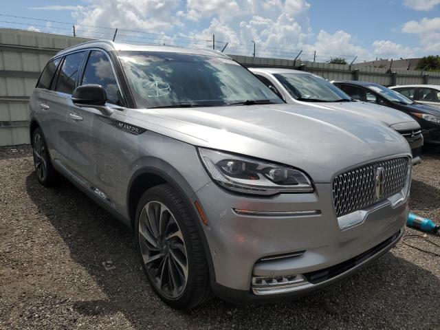 5LM5J7XC4MGL10038 - 2021 LINCOLN AVIATOR RESERVE SILVER photo 4