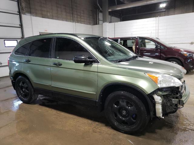 JHLRE48327C051266 - 2007 HONDA CR-V LX GREEN photo 4