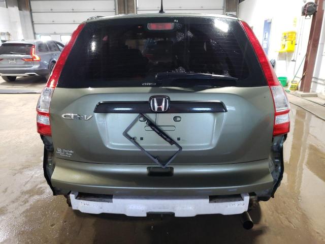 JHLRE48327C051266 - 2007 HONDA CR-V LX GREEN photo 6