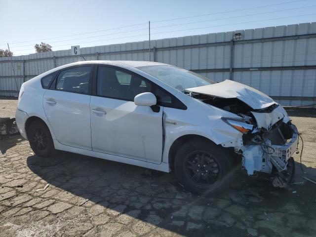 JTDKN3DU2D1689547 - 2013 TOYOTA PRIUS WHITE photo 4