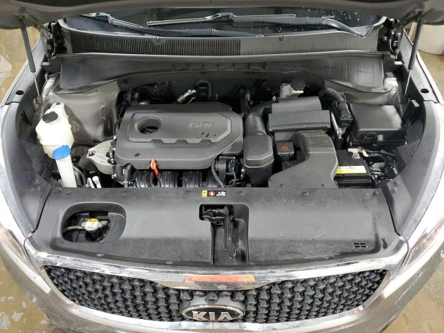 5XYPG4A39HG218986 - 2017 KIA SORENTO LX GRAY photo 11