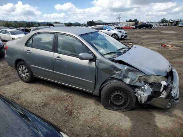 1NXBR32E94Z302227 - 2004 TOYOTA COROLLA CE GRAY photo 4