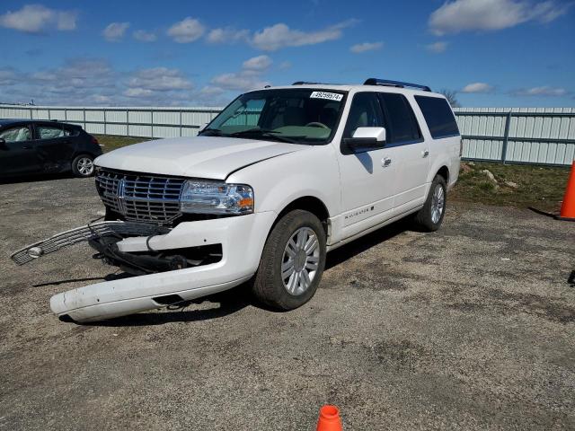 5LMJJ3J59CEL01069 - 2012 LINCOLN NAVIGATOR L WHITE photo 1