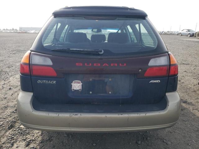 4S3BH675747632495 - 2004 SUBARU LEGACY OUTBACK AWP 蓝色 照片 6