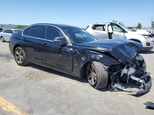 WBA8E1C31HA159323 - 2017 BMW 330E BLACK photo 4