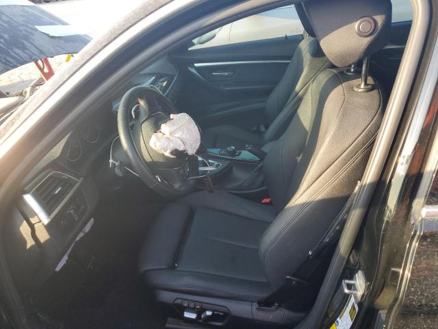 WBA8E1C31HA159323 - 2017 BMW 330E BLACK photo 7