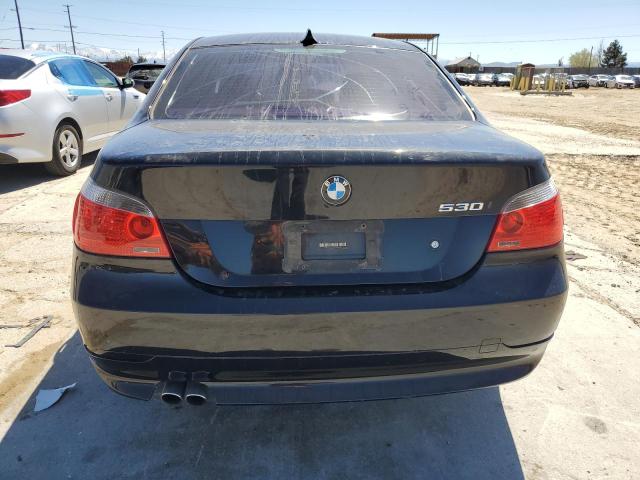 WBANE73587CM48421 - 2007 BMW 530 I BLACK photo 6