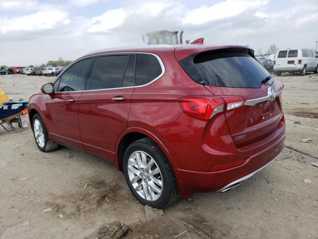 LRBFX3SX6KD113639 - 2019 BUICK ENVISION PREMIUM RED photo 2