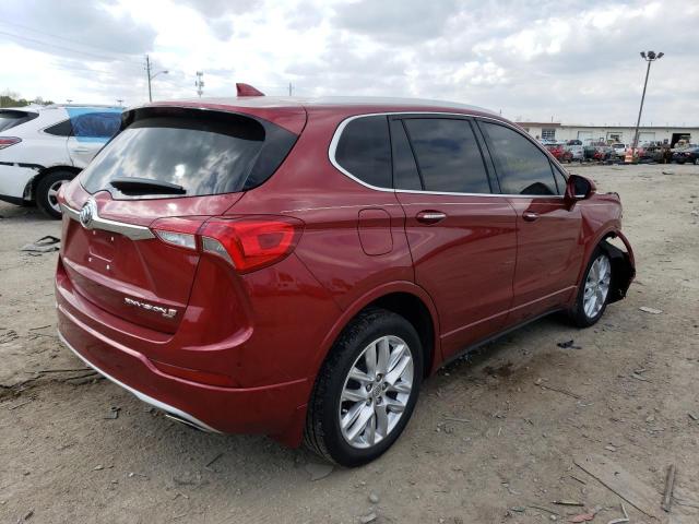 LRBFX3SX6KD113639 - 2019 BUICK ENVISION PREMIUM RED photo 3