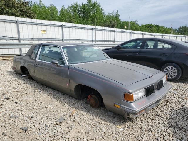 1G3GK11Y1HP309238 - 1987 OLDSMOBILE CUTLASS SA GRAY photo 4