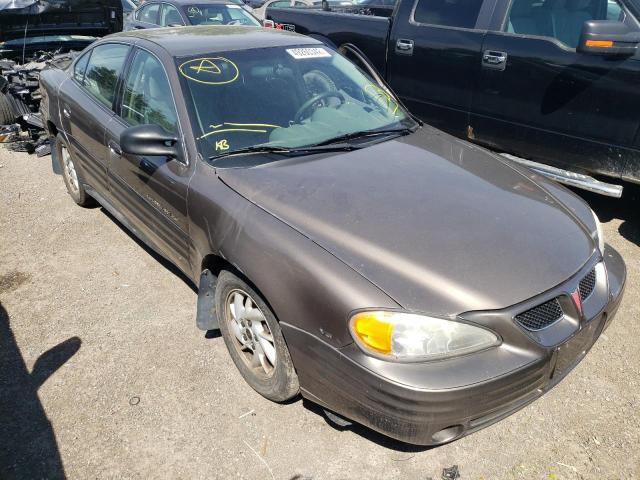 1G2NF52E71M679063 - 2001 PONTIAC GRAND AM SE1 BROWN photo 1