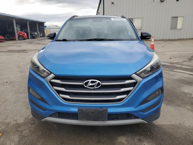 KM8J33A23HU471623 - 2017 HYUNDAI TUCSON LIMITED BLUE photo 5