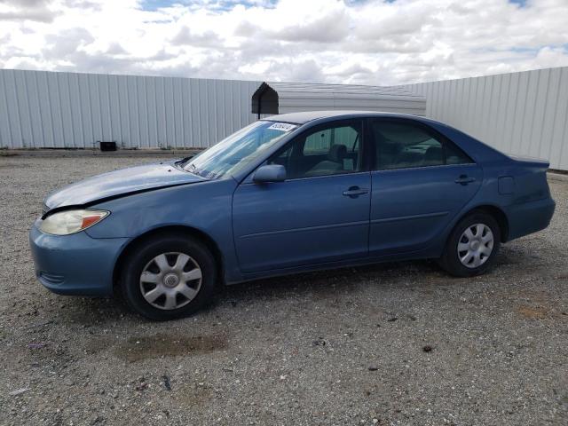 4T1BE32K03U203411 - 2003 TOYOTA CAMRY LE BLUE photo 1
