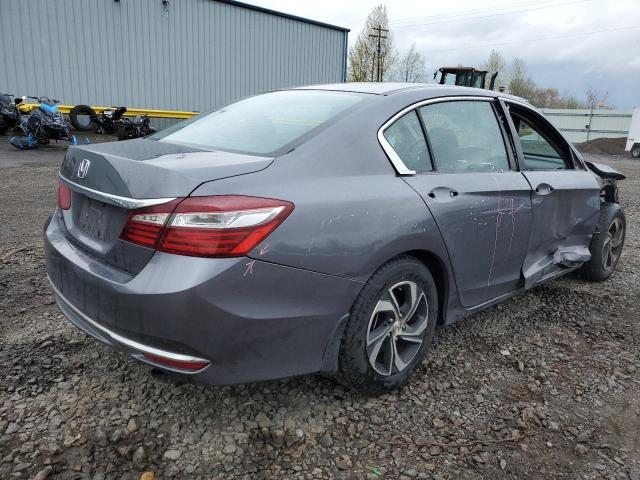 1HGCR2F37HA060638 - 2017 HONDA ACCORD LX GRAY photo 3