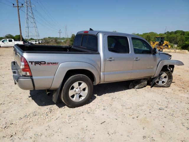 5TFJU4GN3FX083618 - 2015 TOYOTA TACOMA DOUBLE CAB PRERUNNER SILVER photo 3