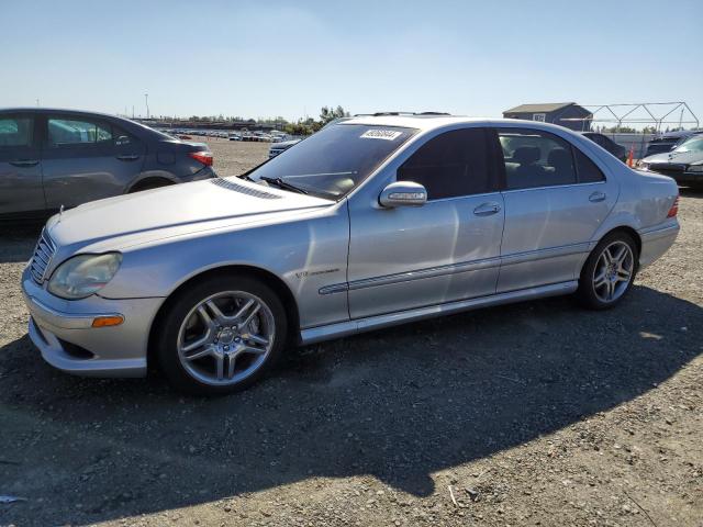 WDBNG74J55A446111 - 2005 MERCEDES-BENZ S 55 AMG SILVER photo 1