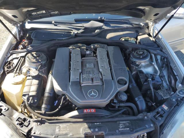 WDBNG74J55A446111 - 2005 MERCEDES-BENZ S 55 AMG SILVER photo 11