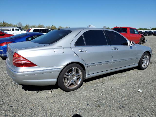 WDBNG74J55A446111 - 2005 MERCEDES-BENZ S 55 AMG SILVER photo 3