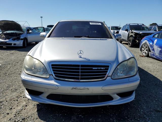 WDBNG74J55A446111 - 2005 MERCEDES-BENZ S 55 AMG SILVER photo 5