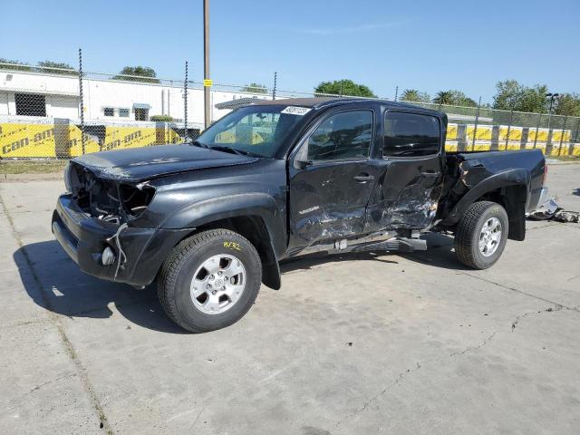 5TEJU62N16Z301924 - 2006 TOYOTA TACOMA DOUBLE CAB PRERUNNER BLACK photo 1