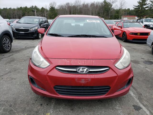 KMHCT4AE3FU894496 - 2015 HYUNDAI ACCENT GLS RED photo 5