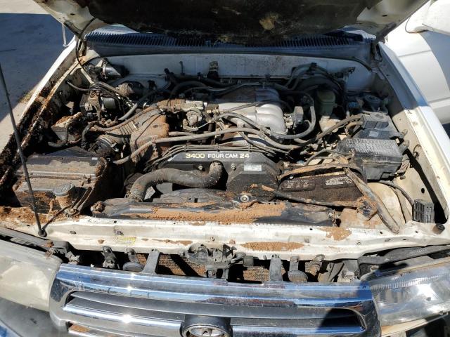 JT3HN86R8Y0295454 - 2000 TOYOTA 4RUNNER SR5 WHITE photo 11