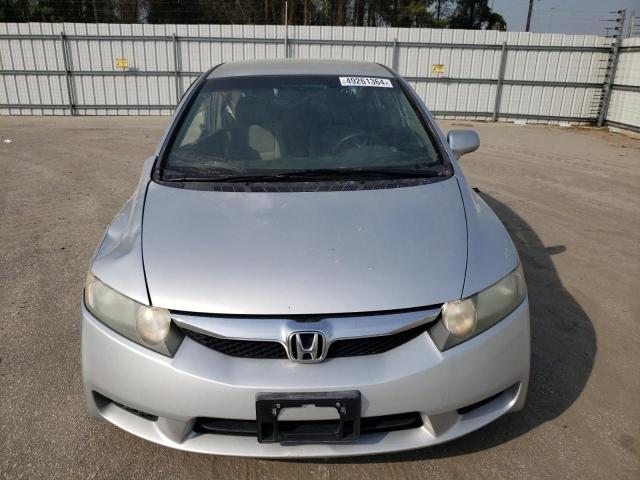 2HGFA1F55AH325225 - 2010 HONDA CIVIC LX SILVER photo 5